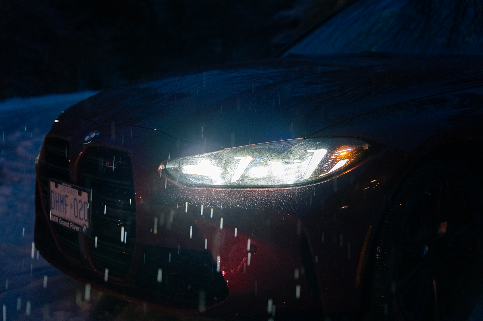 BMW M3 headlight by Aykas Bhons